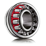 Mobil SHC red grease bearing