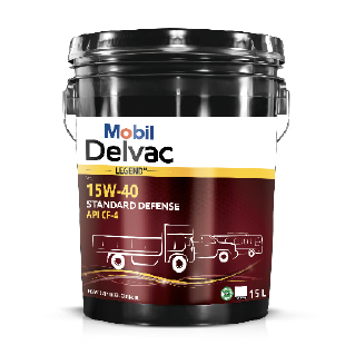 Mobil Delvac Legend™ 15W-40 Standard Defense